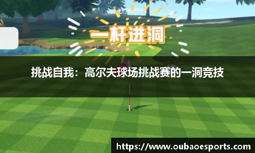 挑战自我：高尔夫球场挑战赛的一洞竞技